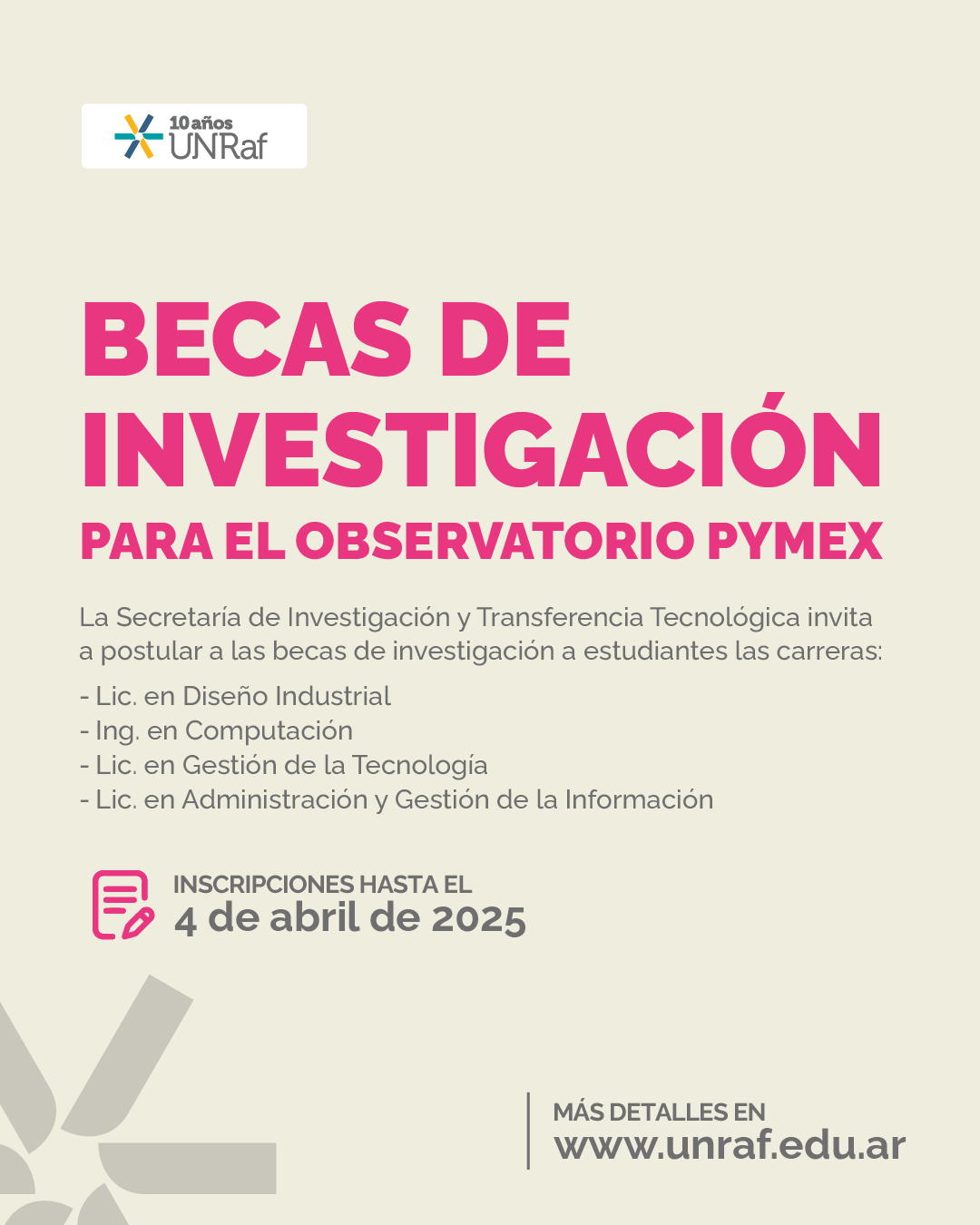 Becas de Investigación