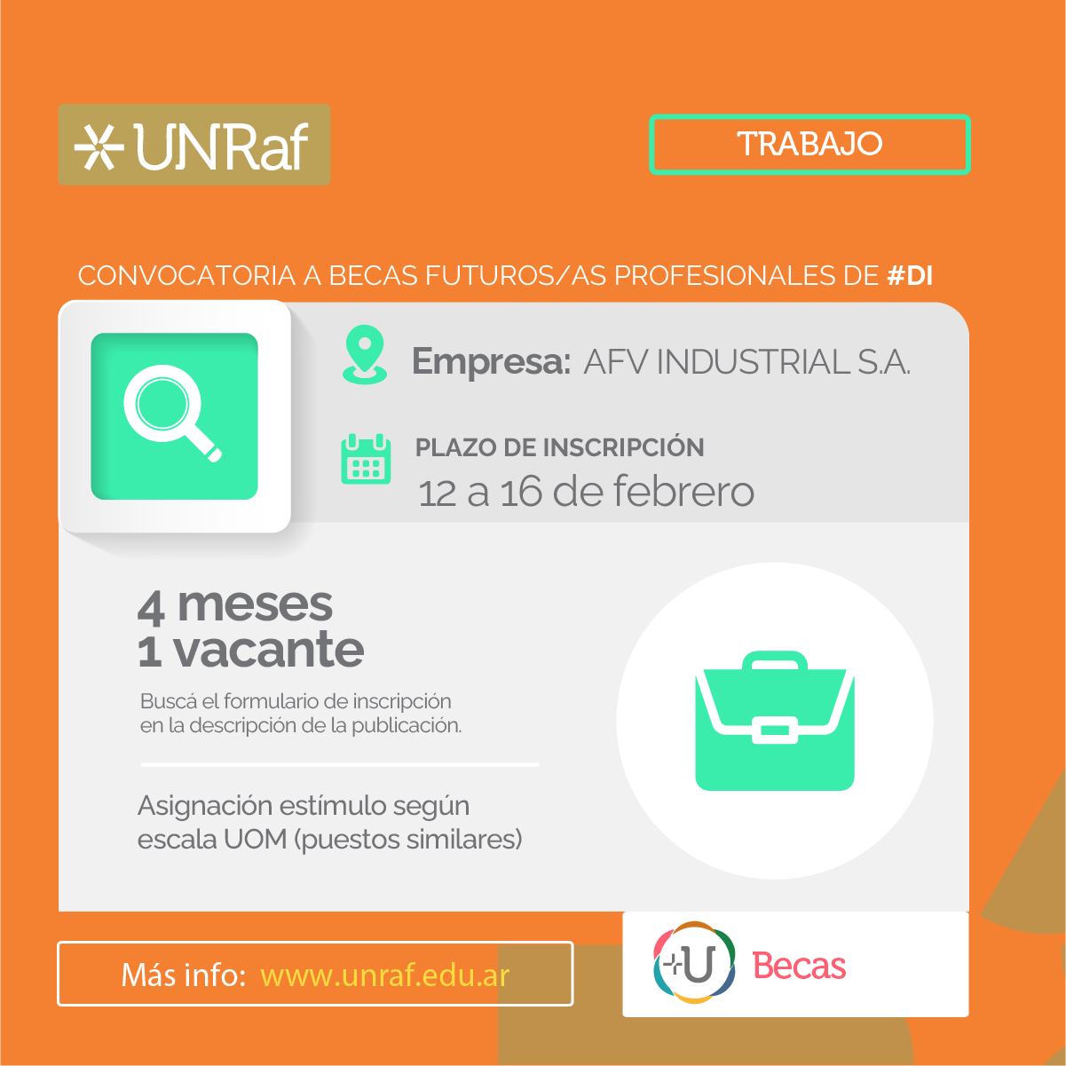 FLYER BECAS PASANTIAS TRABAJO 2 copia