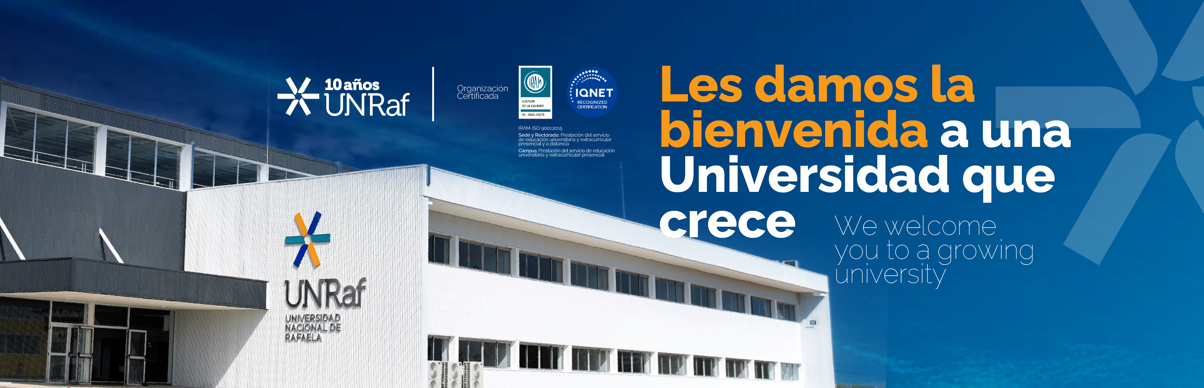 Bienvenida UNRaf